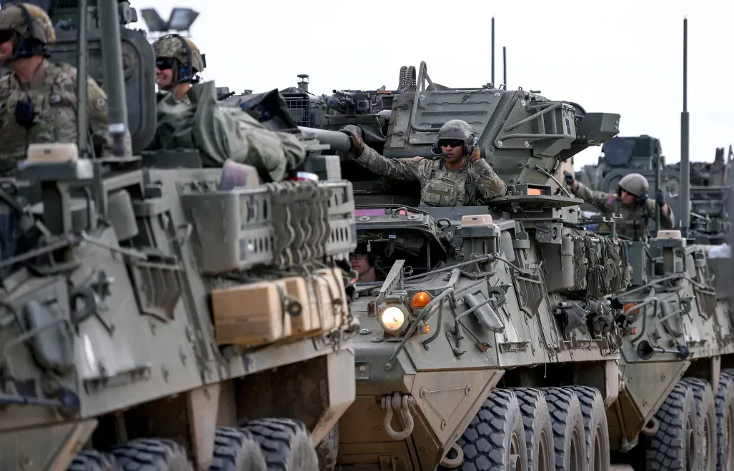 Amerykańscy żołnierze, zdjęcie ilustracyjne, fot. PAP/EPA/MTI/Zsolt Czegledi