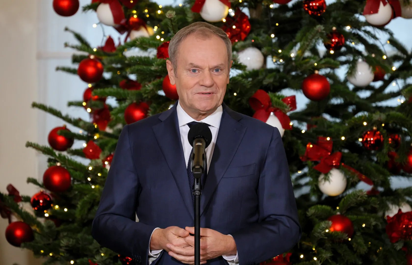 Premier Donald Tusk. Fot. PAP/Paweł Supernak