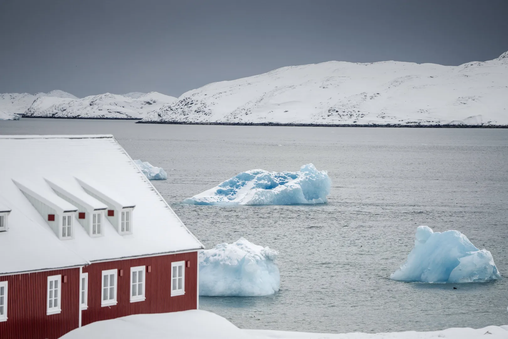 Nuuk - stolica Grenlandii Fot. PAP/EPA/RITZAU SCANPIX