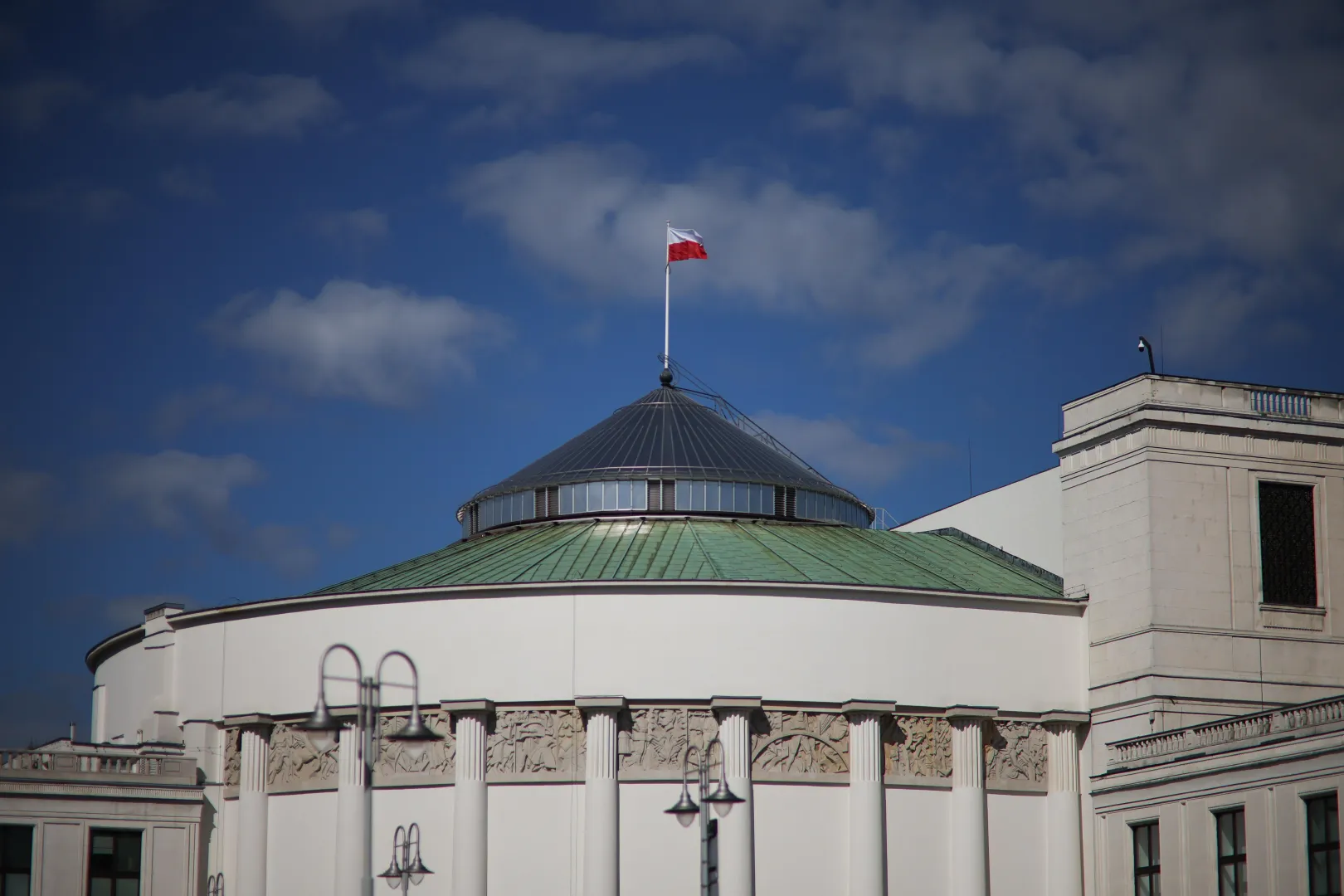 Будинок Сейму Польщі, фотоілюстрація. Fot. PAP/Leszek Szymański
