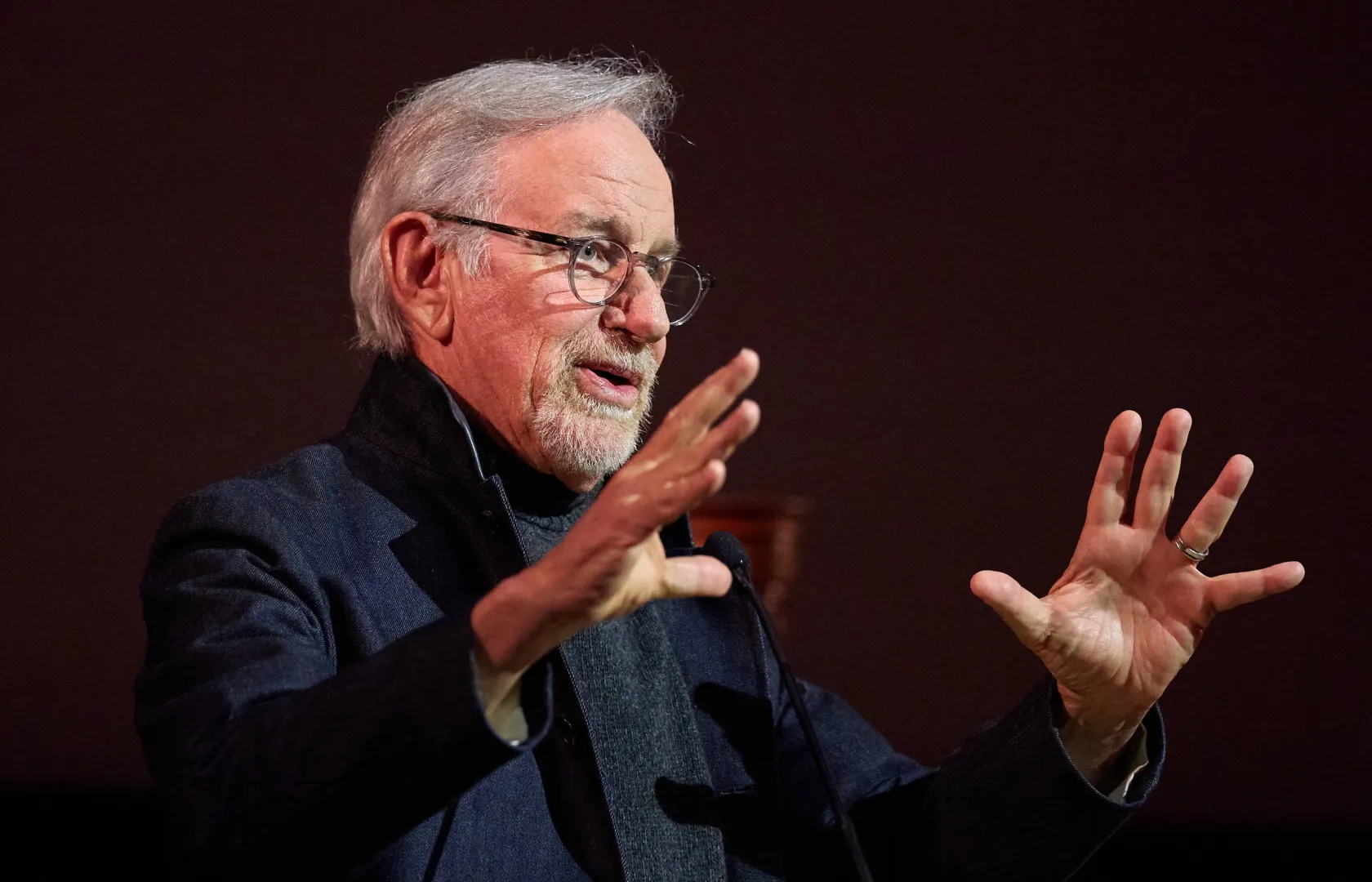 Steven Spielberg. Fot. PAP/EPA/ALLISON DINNER