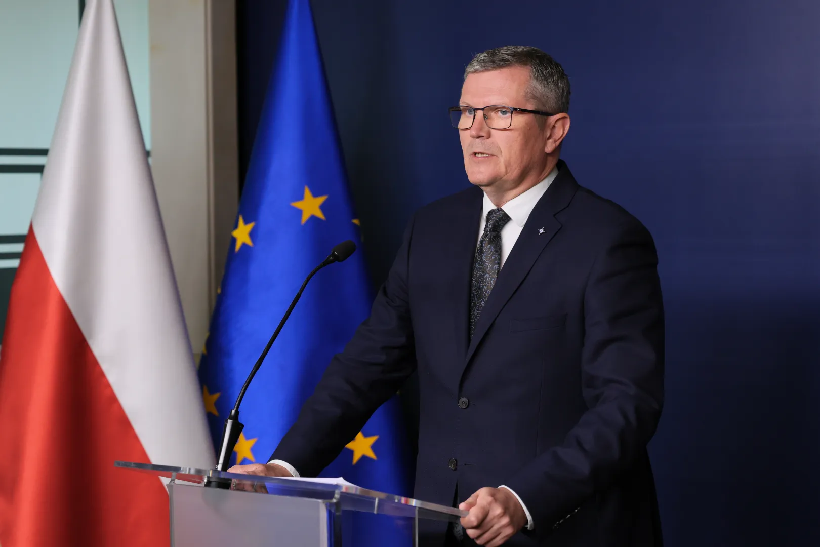 Marcin Bosacki. Fot. PAP/Paweł Supernak