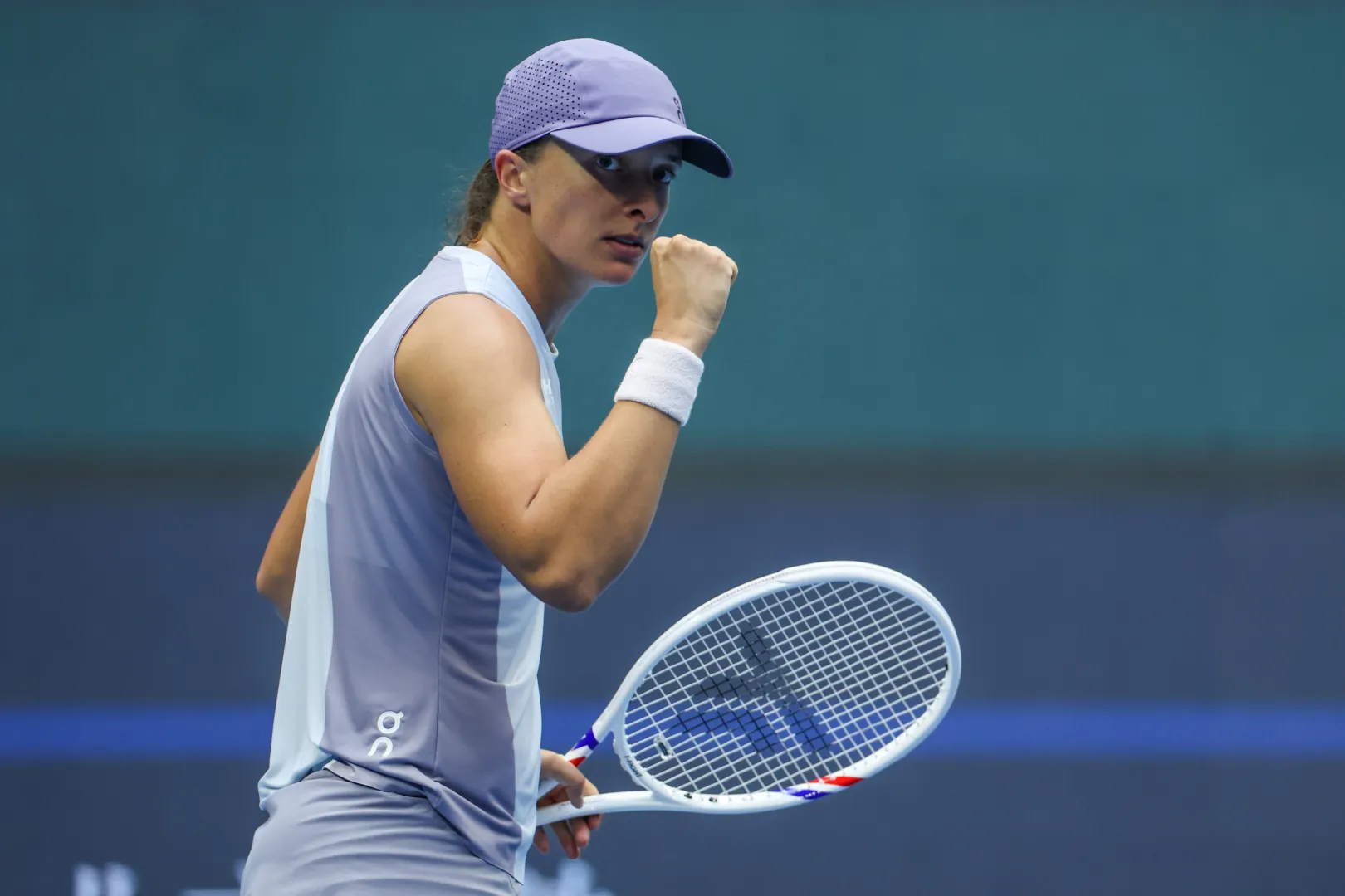 Iga Świątek Fot. PAP/EPA/WU HAO