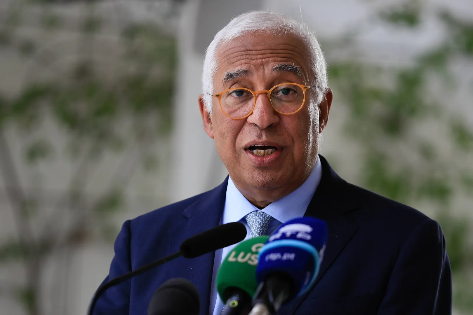 Голова Європейської ради Антоніу Кошта. Fot. PAP/EPA/AMPE ROGERIO