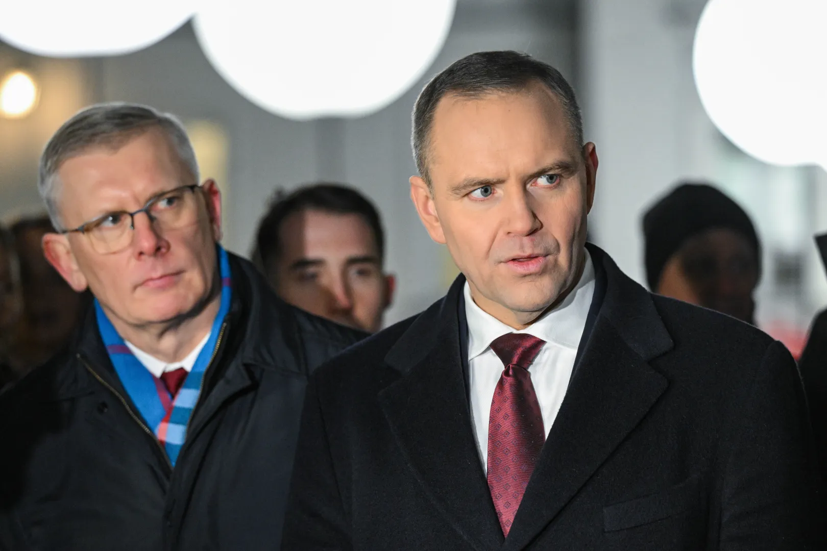 Prezydent Karol Nawrocki oraz szef Biura Bezpieczeństwa Narodowego Sławomir Cenckiewicz. Fot. PAP/Radek Pietruszka