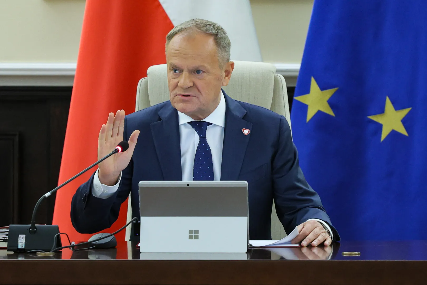 Donald Tusk. Fot. PAP/Rafał Guz