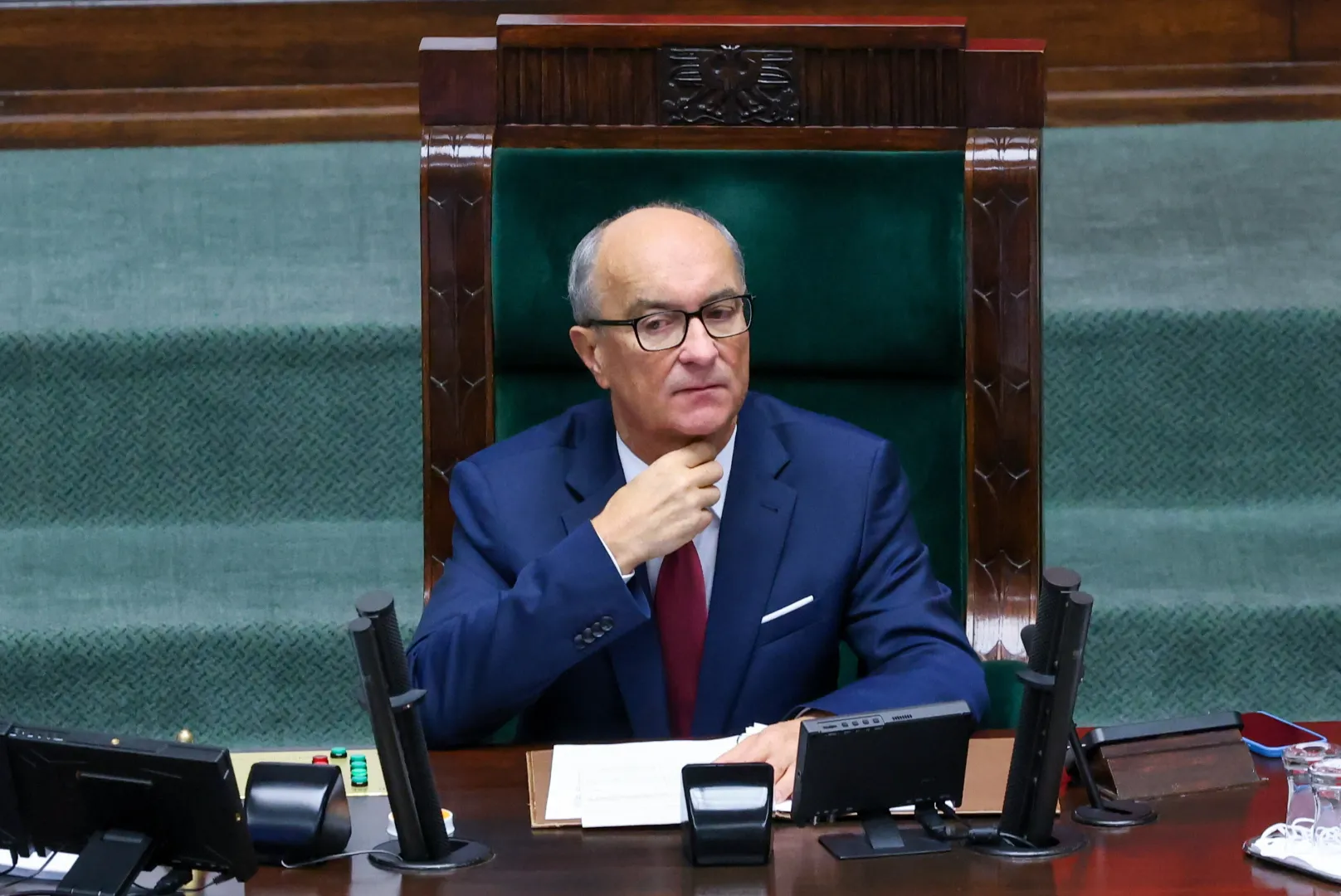 Marszałek Włodzimierz Czarzasty. Fot. PAP/Albert Zawada