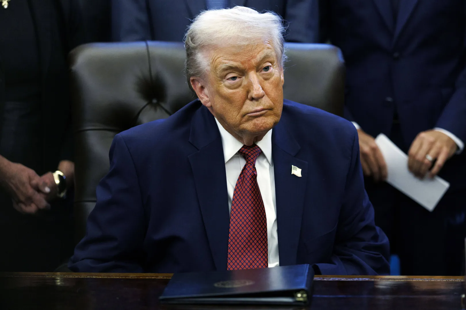 Prezydent USA Donald Trump. Fot. PAP/EPA/WILL OLIVER / POOL