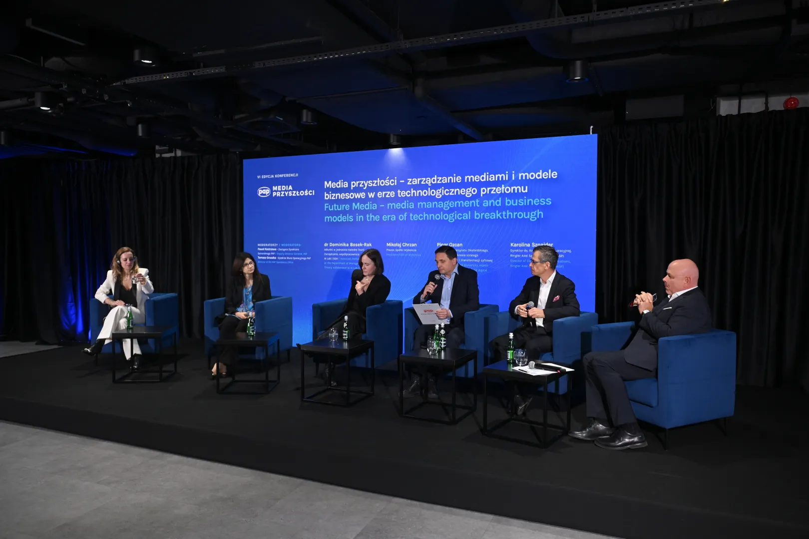 Panel „Media Przyszłości”. Fot. PAP/Marcin Obara