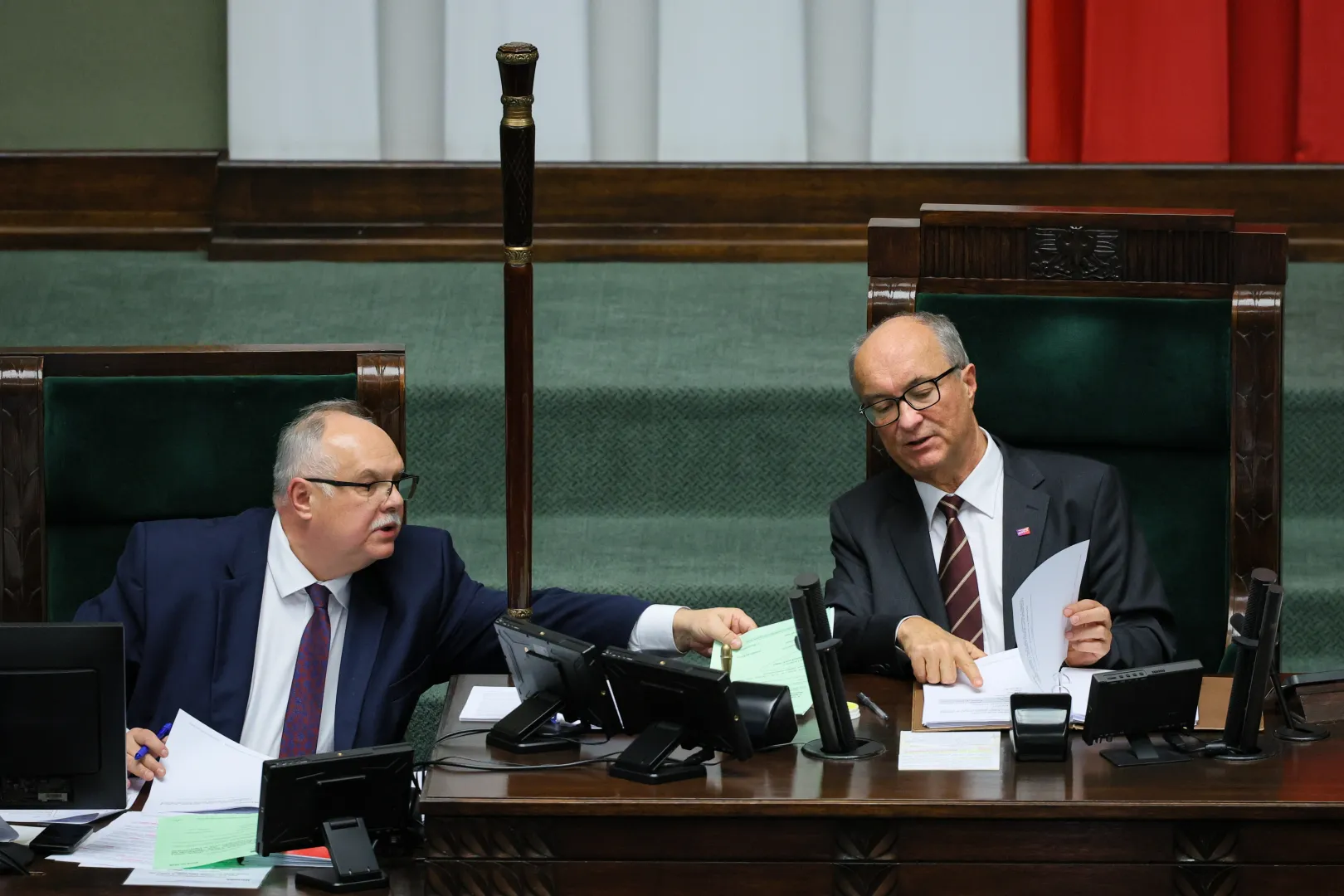 Sala obrad Sejmu. Fot. PAP/Paweł Supernak