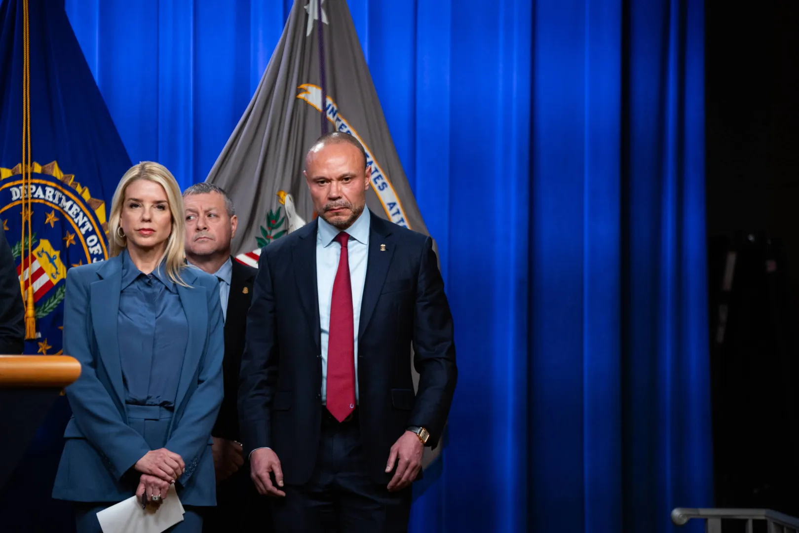 Zastępca dyrektora FBI Dan Bongino, fot. PAP/EPA/MAANSI SRIVASTAVA