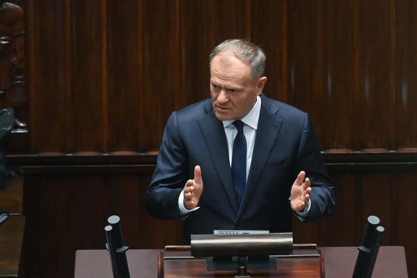 Premier Donald Tusk, fot. PAP/Piotr Nowak