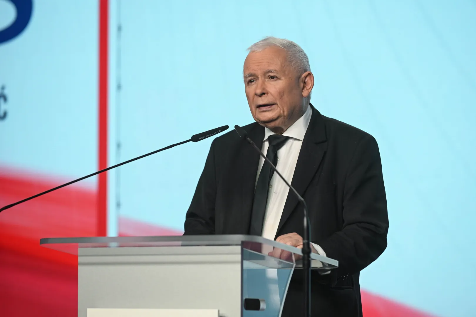 Prezes Prawa i Sprawiedliwości Jarosław Kaczyński, fot. PAP/Marcin Obara