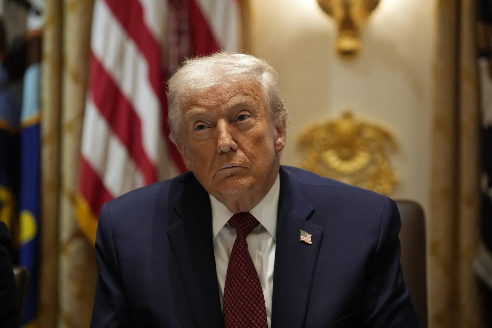 Donald Trump, fot. PAP/EPA/ABACA PRESS/ POOL/YURI GRIPAS / POOL