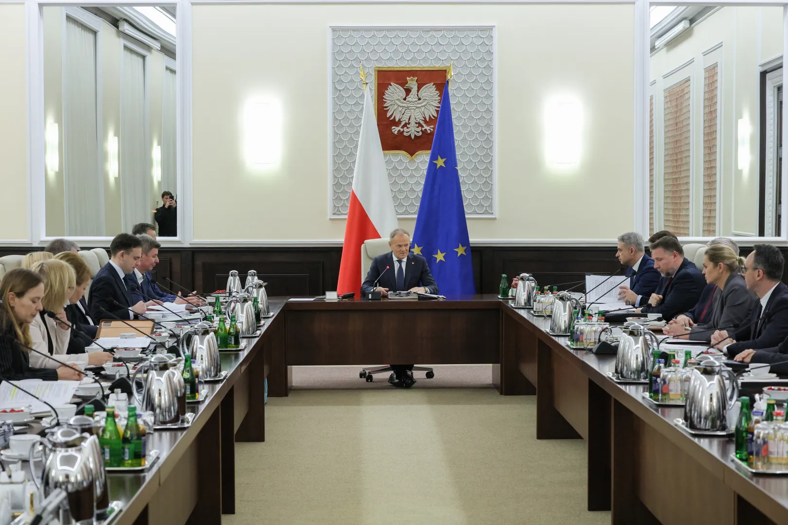 Posiedzenie rządu. Fot. PAP/Paweł Supernak