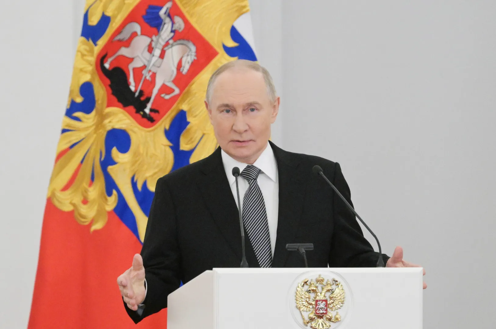 Władimir Putin. Fot. EPA/ALEXEI NIKOLSKY / SPUTNIK / KREMLIN POOL