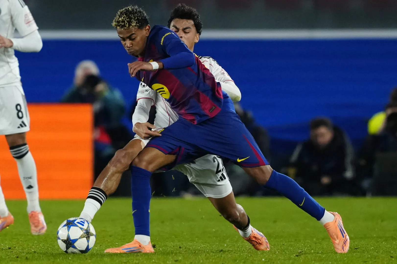 Lamine Yamal. Fot. PAP/EPA/Alejandro Garcia 