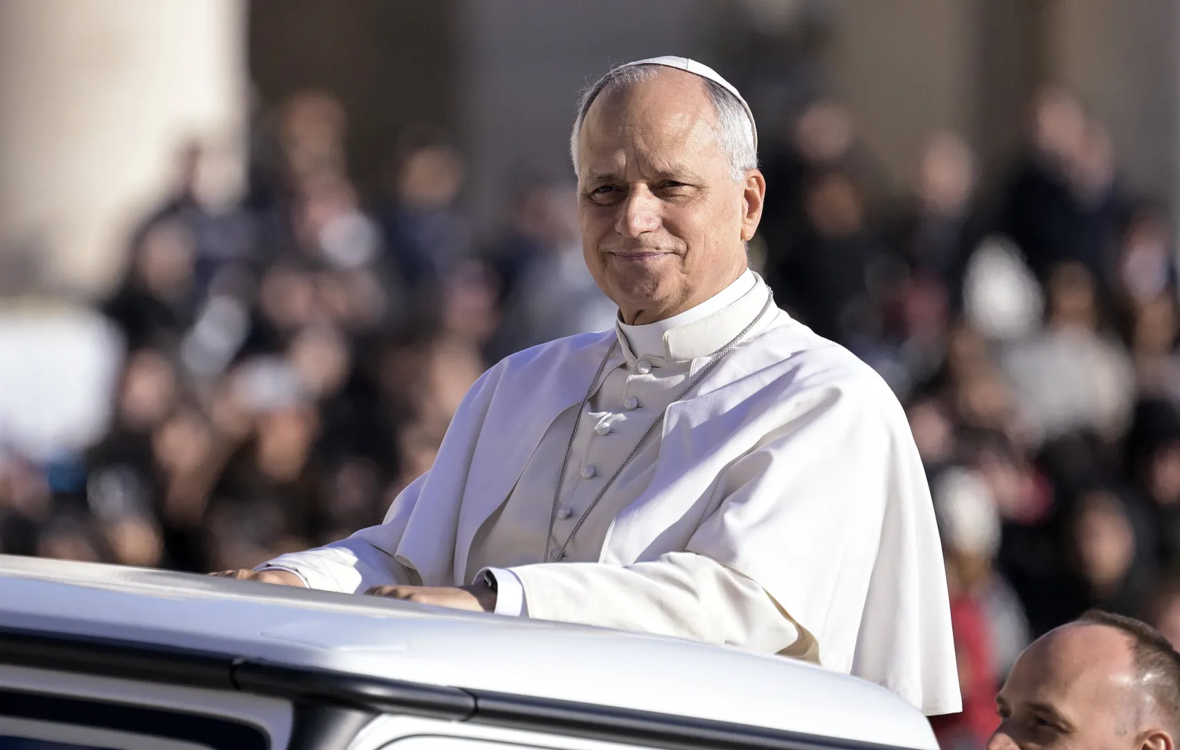 Papież Leon XIV. Fot. PAP/RICCARDO ANTIMIANI