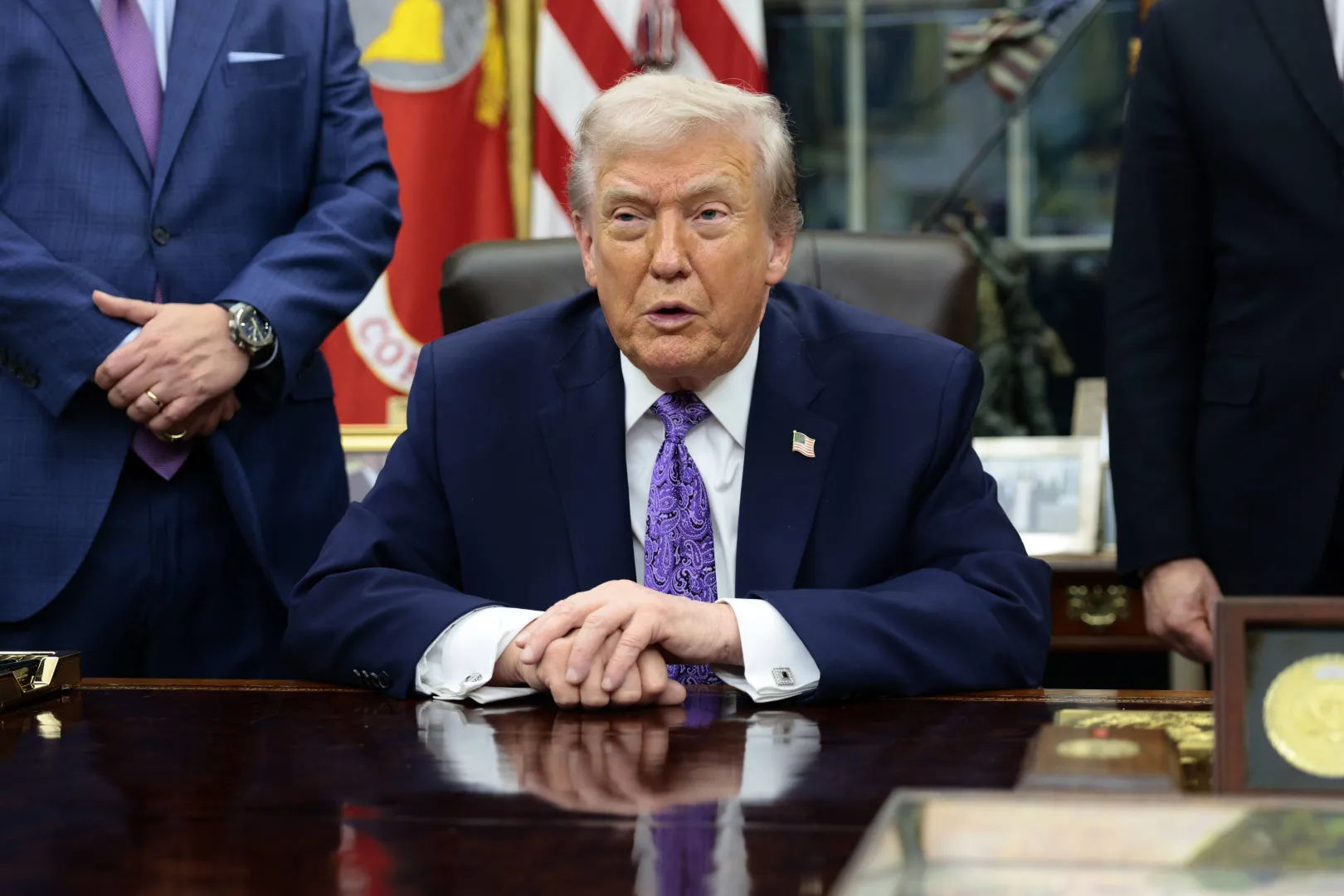 Donald Trump. Fot. EPA/SHAWN THEW / POOL