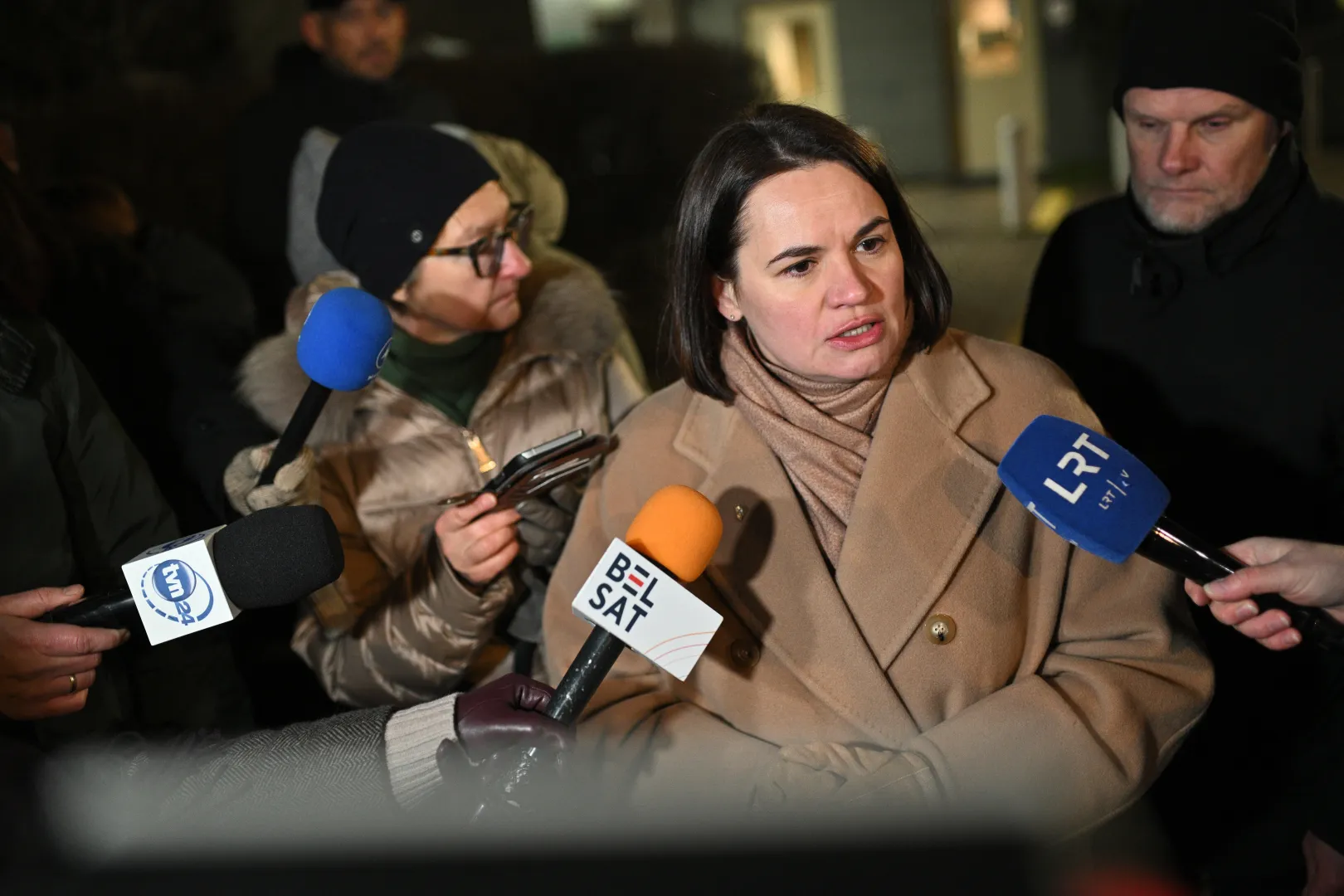 Liderka białoruskiej opozycji Swiatłana Cichanouska, fot. PAP/Valdemar Doveiko