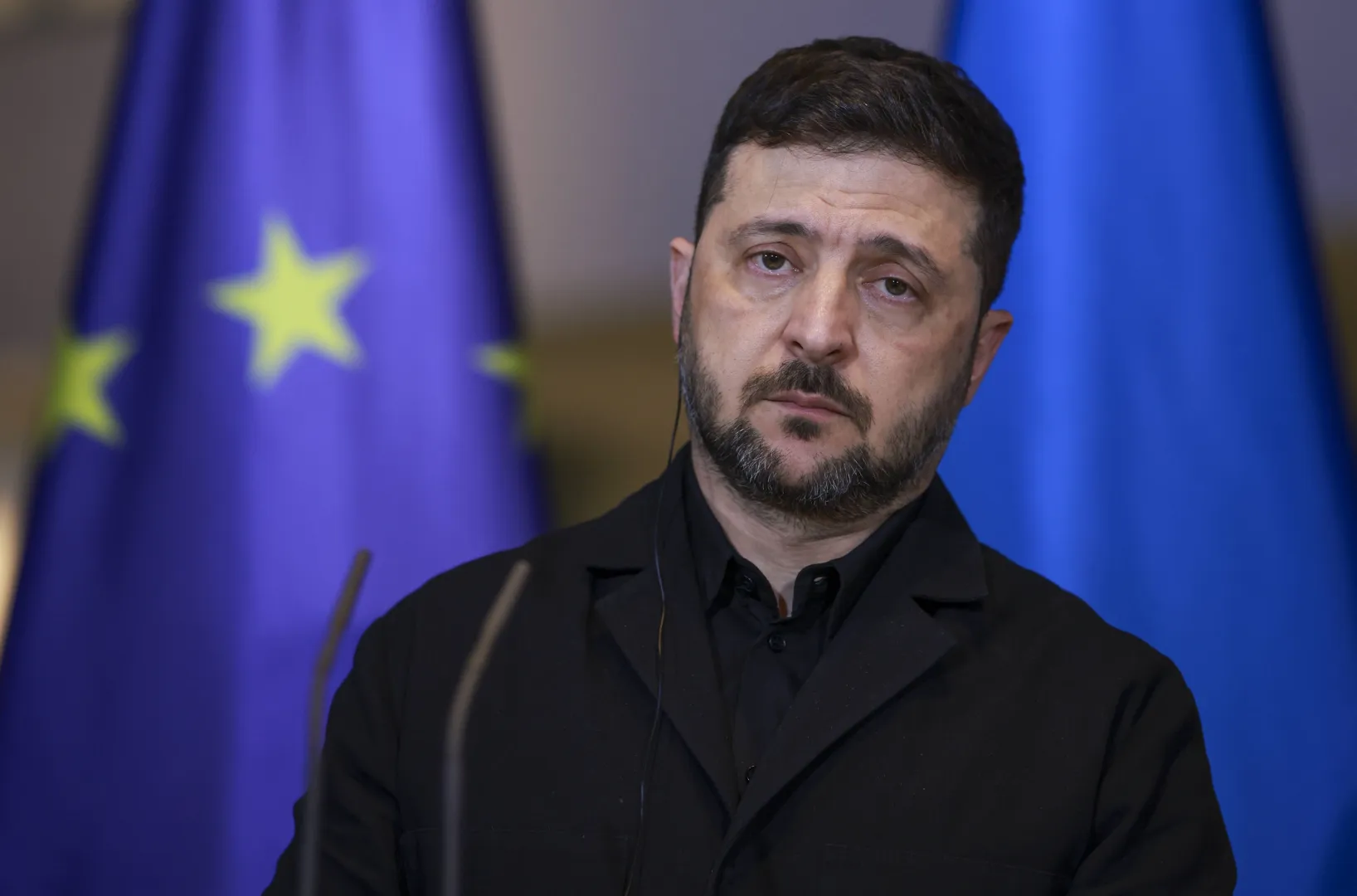 Prezydent Wołodymyr Zełenski Fot. PAP/EPA/CLEMENS BILAN