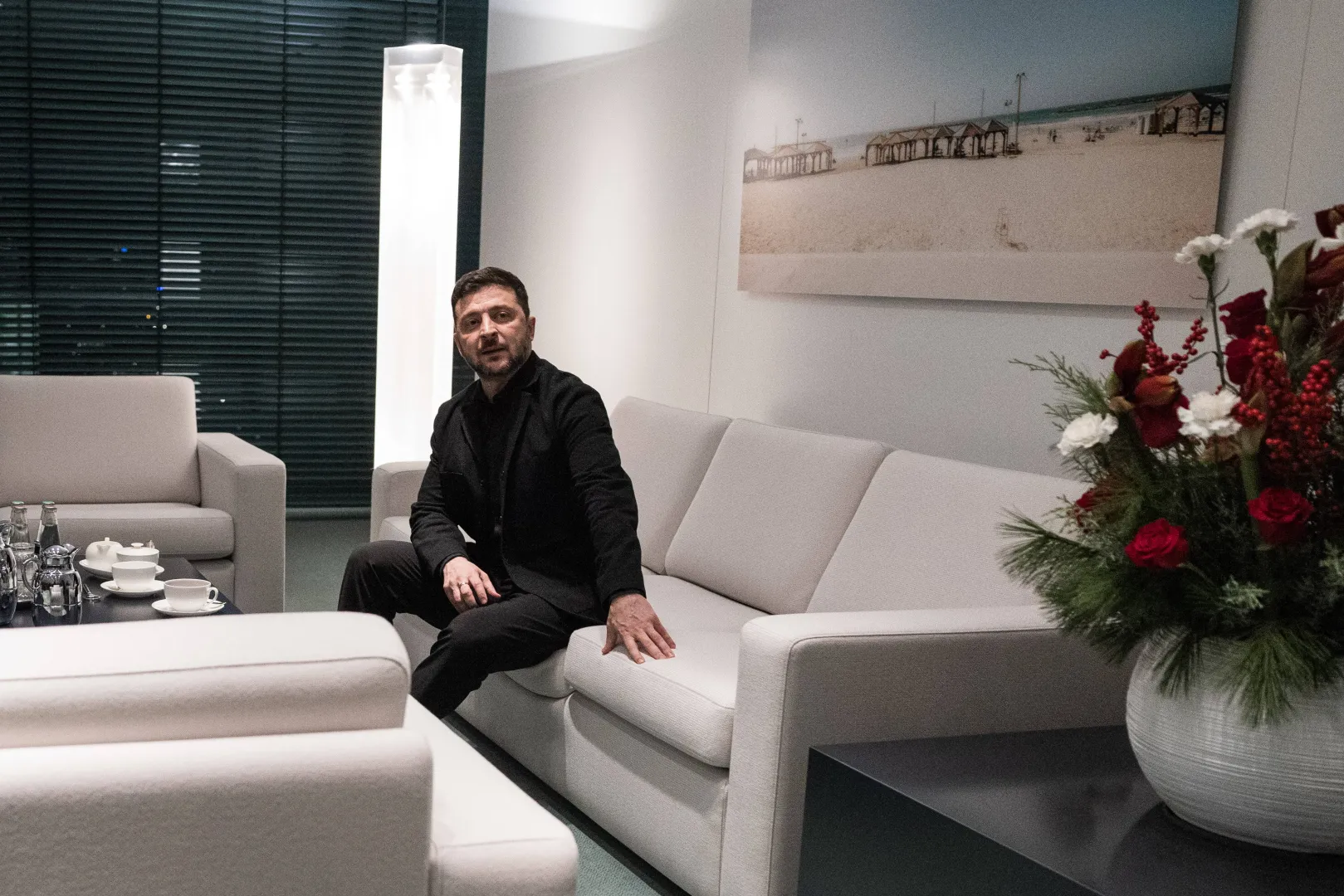 Владимир Зеленский. Fot. PAP/EPA/ NADJA WOHLLEBEN / POOL