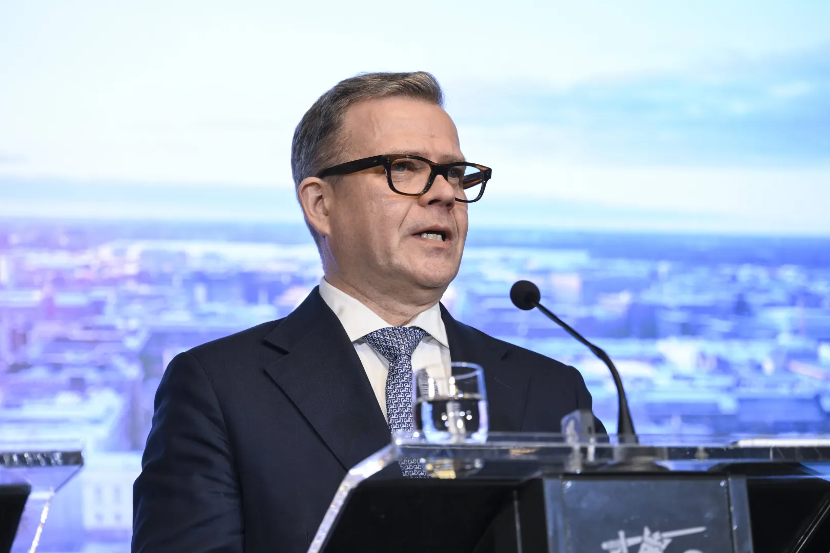 Премьер-министр Финляндии Петтери Орпо. Fot. PAP/EPA/KIMMO BRANDT