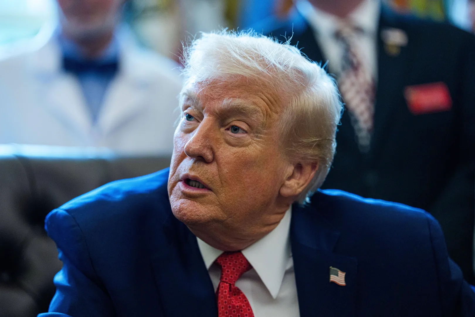 Donald Trump Fot. PAP/EPA/AARON SCHWARTZ / POOL