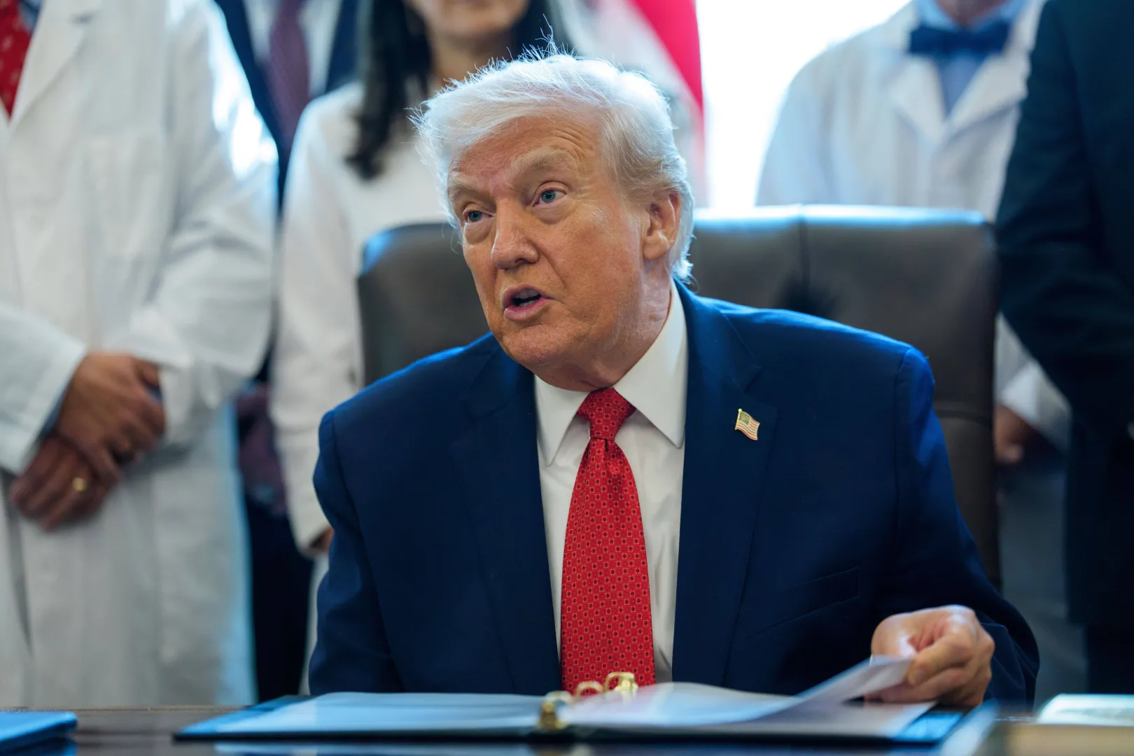 Donald Trump. Fot. EPA/AARON SCHWARTZ / POOL