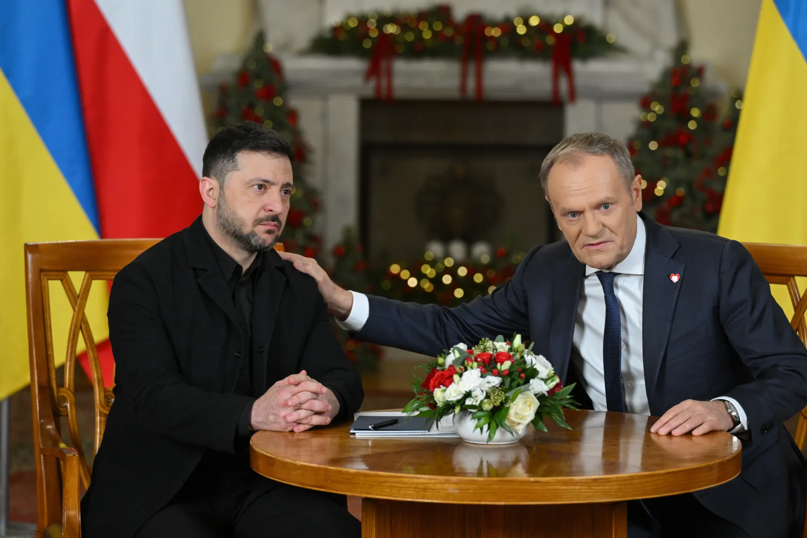 Prezydent Ukrainy Wołodymyr Zełenski i premier Donald Tusk, fot. PAP/Radek Pietruszka