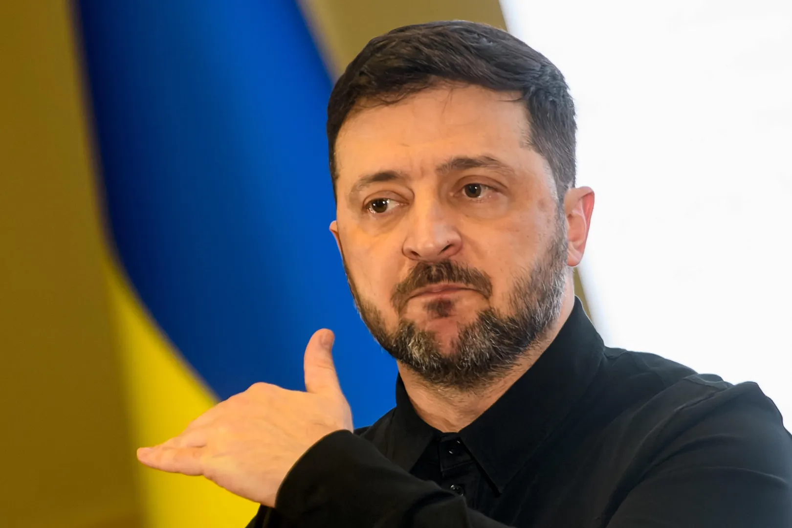 Wołodymyr Zełenski Fot. PAP/Vladyslav Musiienko