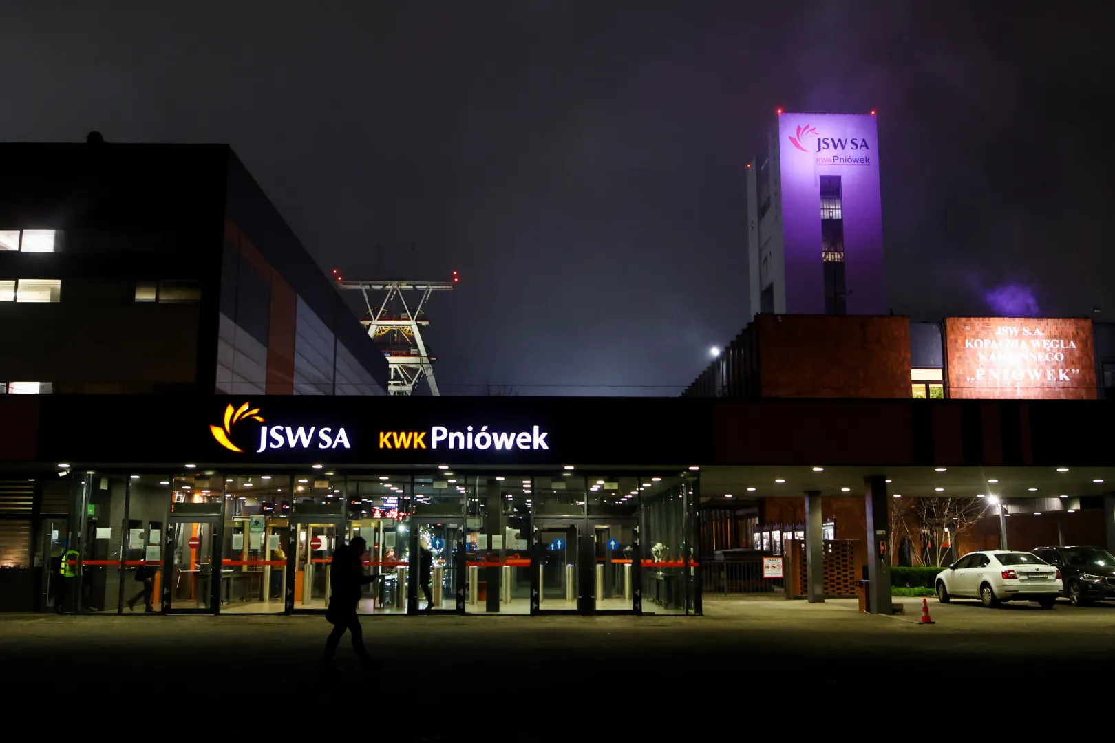 Kopalnia Węgla Kamiennego Jastrzębskiej Spółki Węglowej Pniówek w Pawłowicach. Fot. PAP/Kasia Zaremba