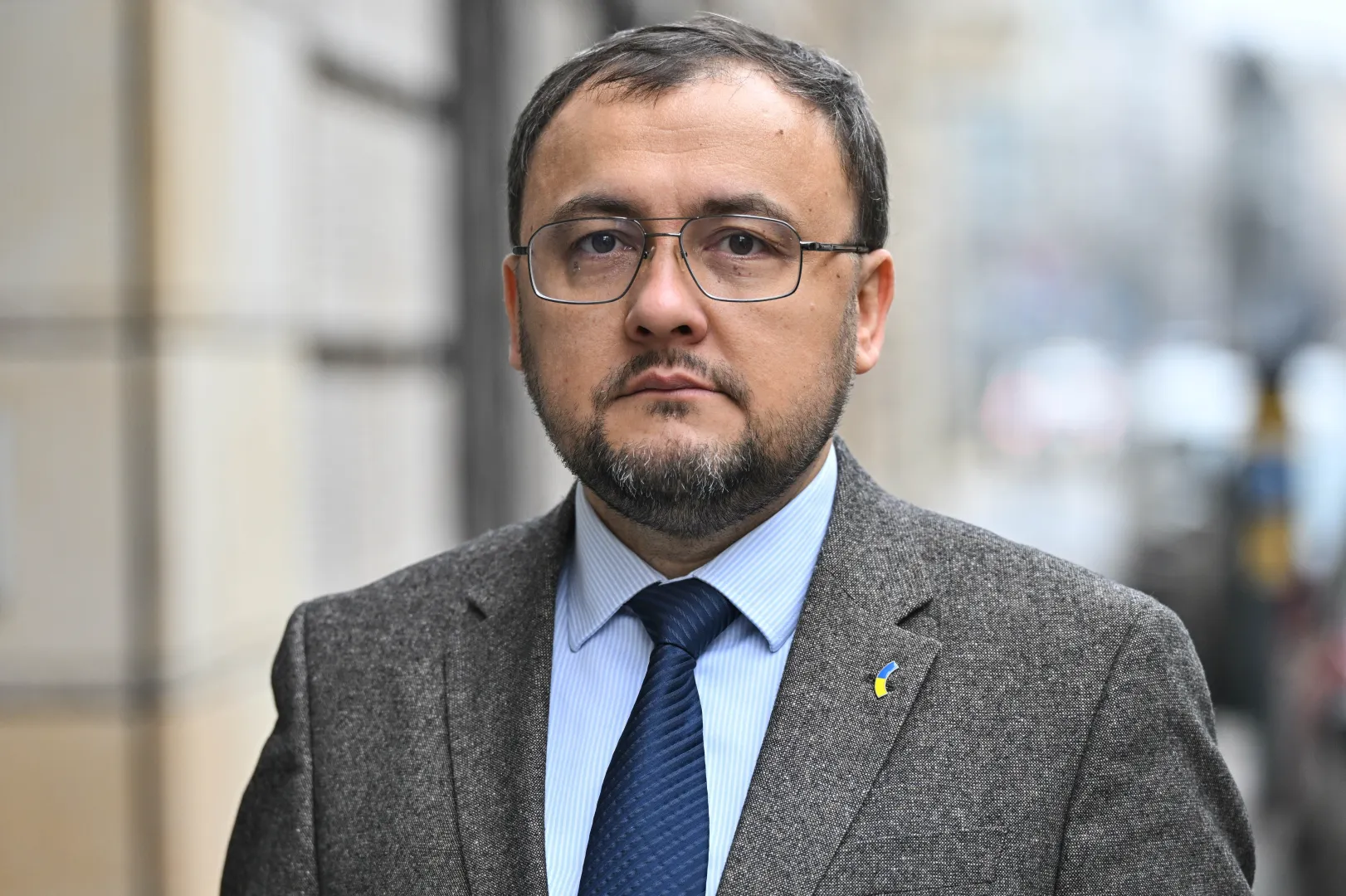 Посол Украины в Польше Василий Боднар. Fot. PAP/Radek Pietruszka