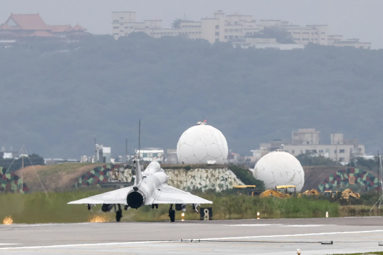 Винищувач Mirage 2000 тайванських ВПС. Fot. PAP/EPA/RITCHIE B. TONGO