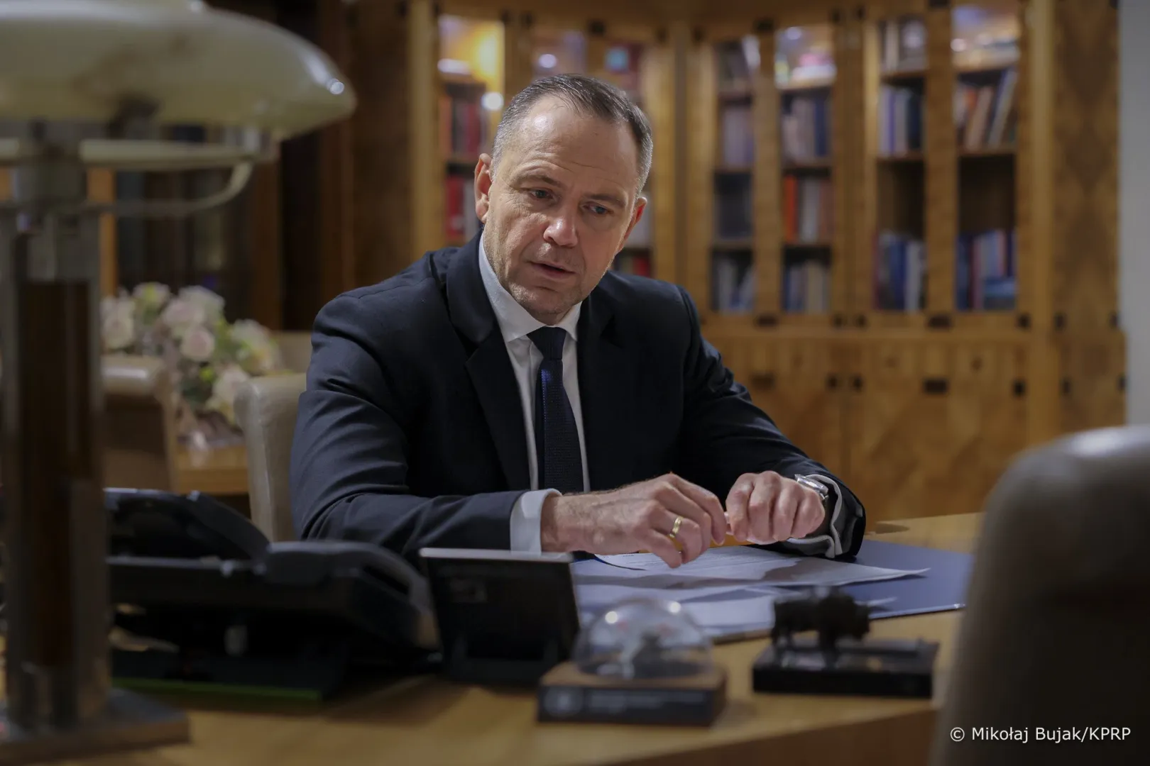 Prezydent Karol Nawrocki. Fot. Mikołaj Bujak/KPRP