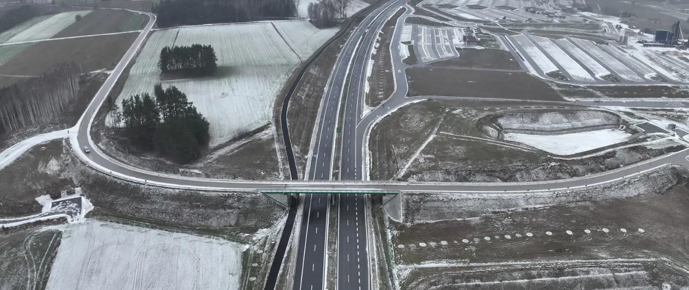 GDDKiA zapowiada, że w 2026 r. planowane jest oddanie do ruchu kilku kolejnych odcinków S19. Fot. GDDKiA