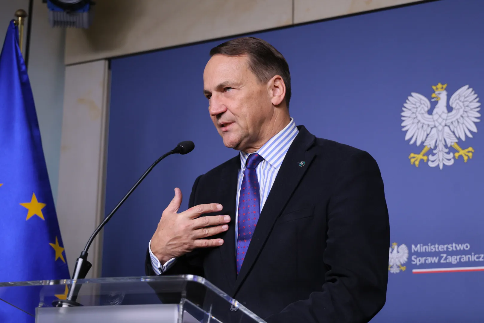 Radosław Sikorski Fot. PAP/Paweł Supernak