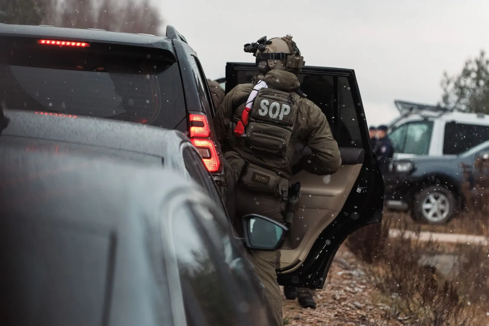 Funkcjonariusz Służby Ochrony Państwa. Źródło: Służba Ochrony Państwa/Facebook