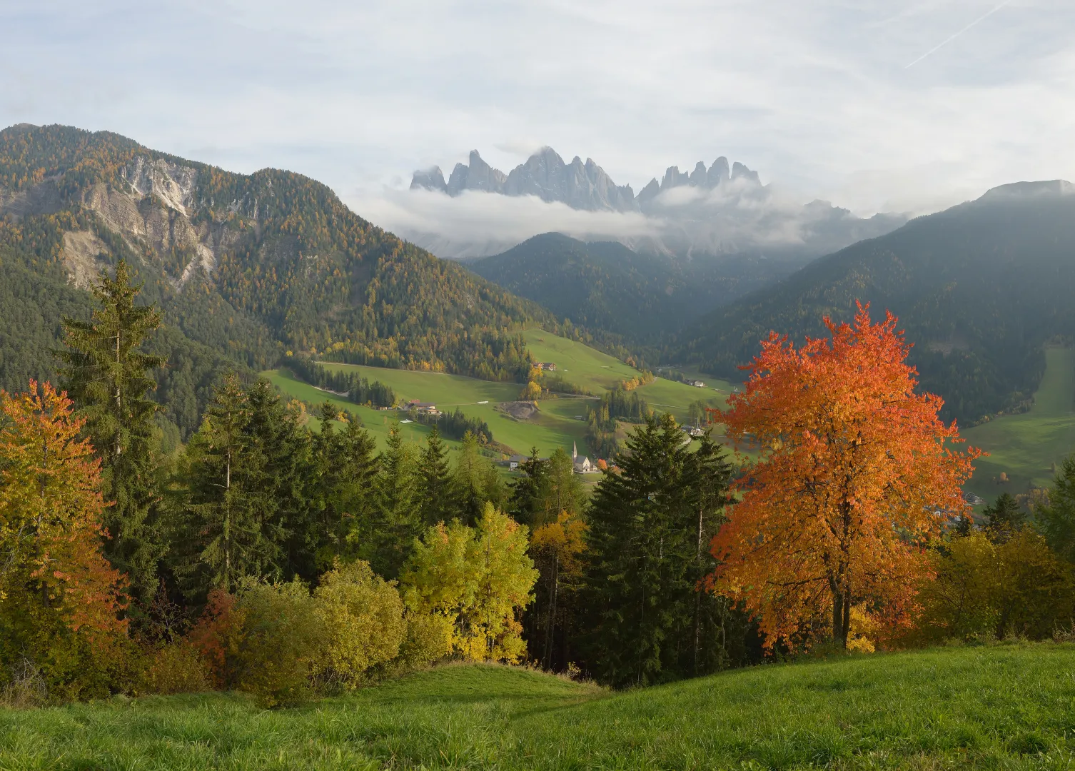 Val di Funes. Fot. Wikipedia Commons/Wolfgang Moroder
