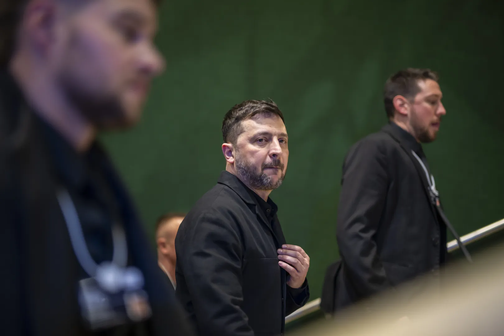 Prezydent Ukrainy Wołodymyr Zełenski. Fot. PAP/EPA/GIAN EHRENZELLER