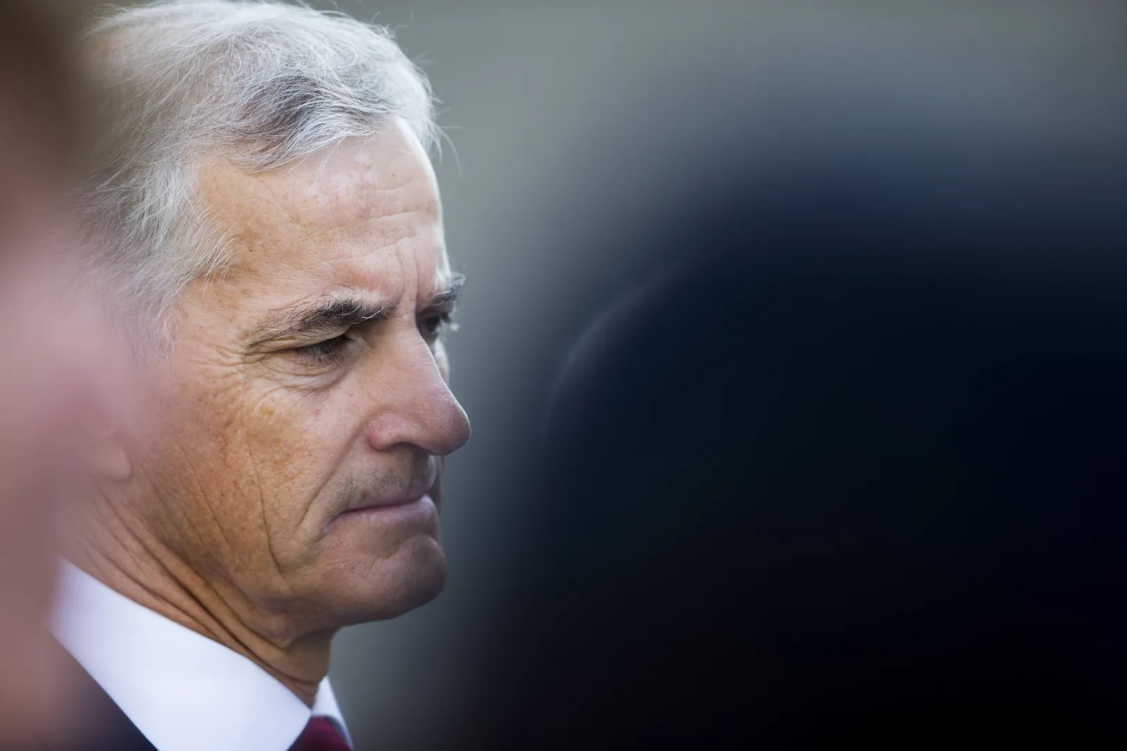 Premier Norwegii Jonas Gahr Stoere. Fot. PAP/EPA/TROND REIDAR TEIGEN