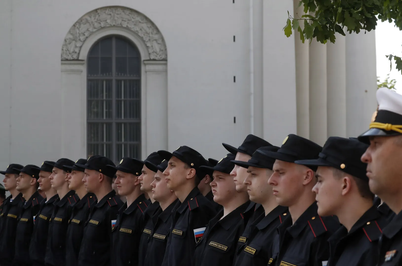 Российские призывники. Фотоиллюстрация. Fot. PAP/EPA/ANATOLY MALTSEV