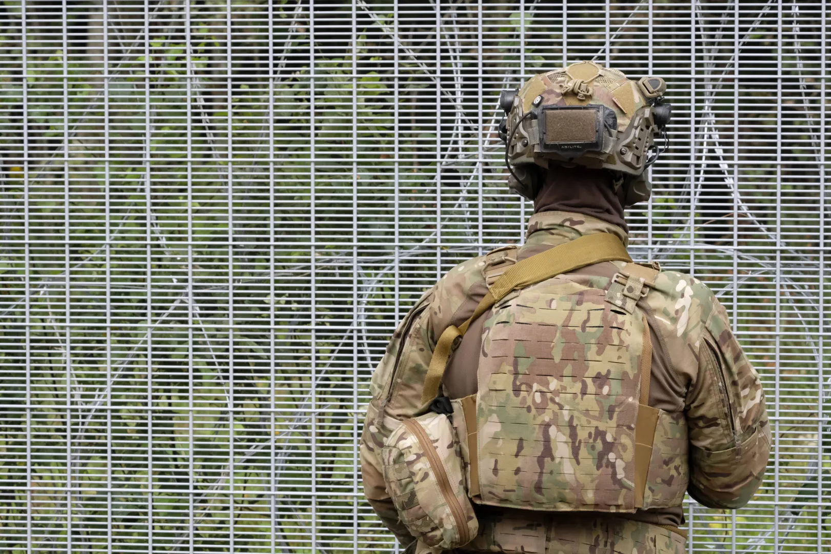 granicy Granica łotewsko-białoruska w miejscowości Robeznieki na Łotwie Fot. PAP/EPA/VALDA KALNINA