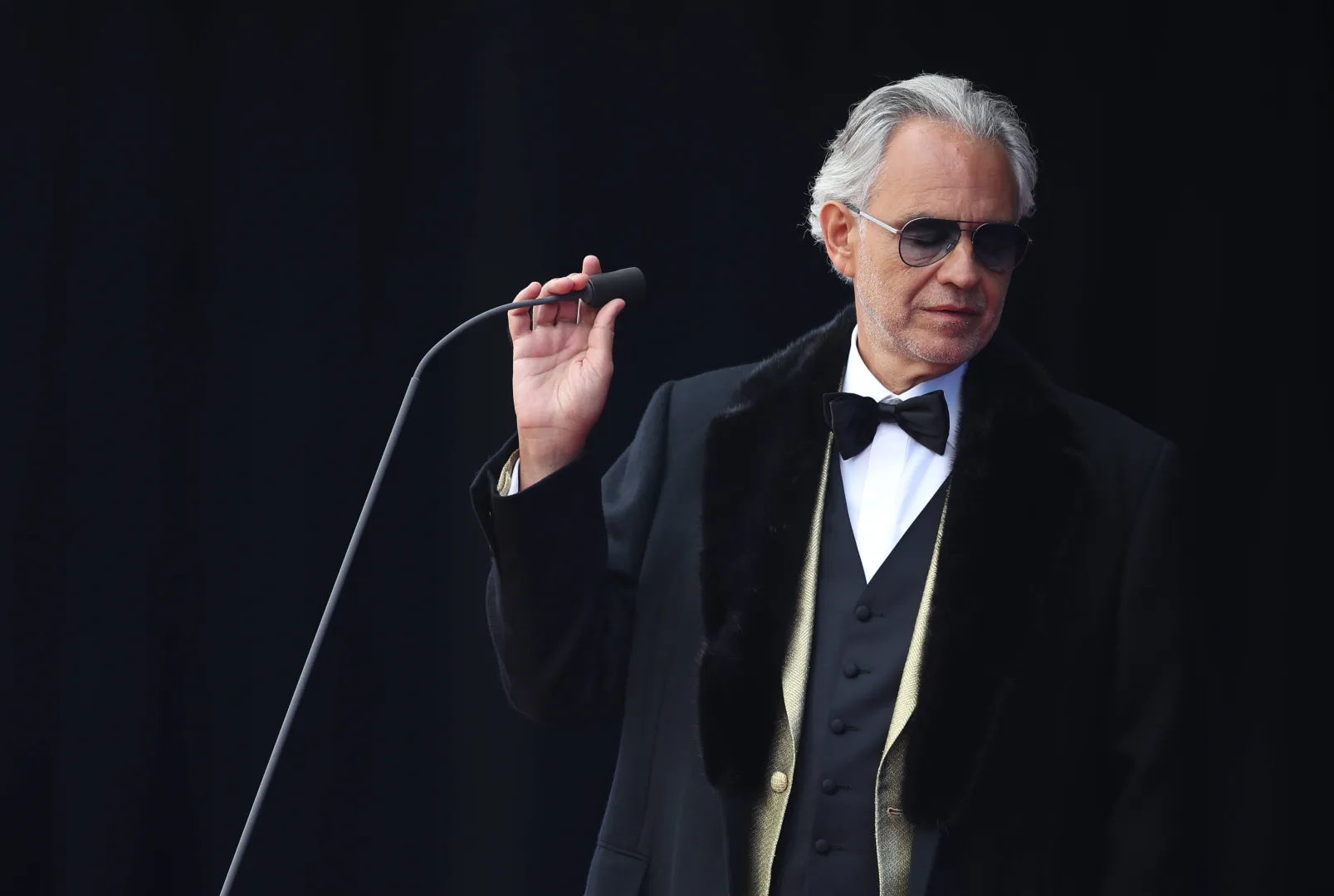 Andrea Bocelli Fot. PAP/EPA/ADAM VAUGHAN