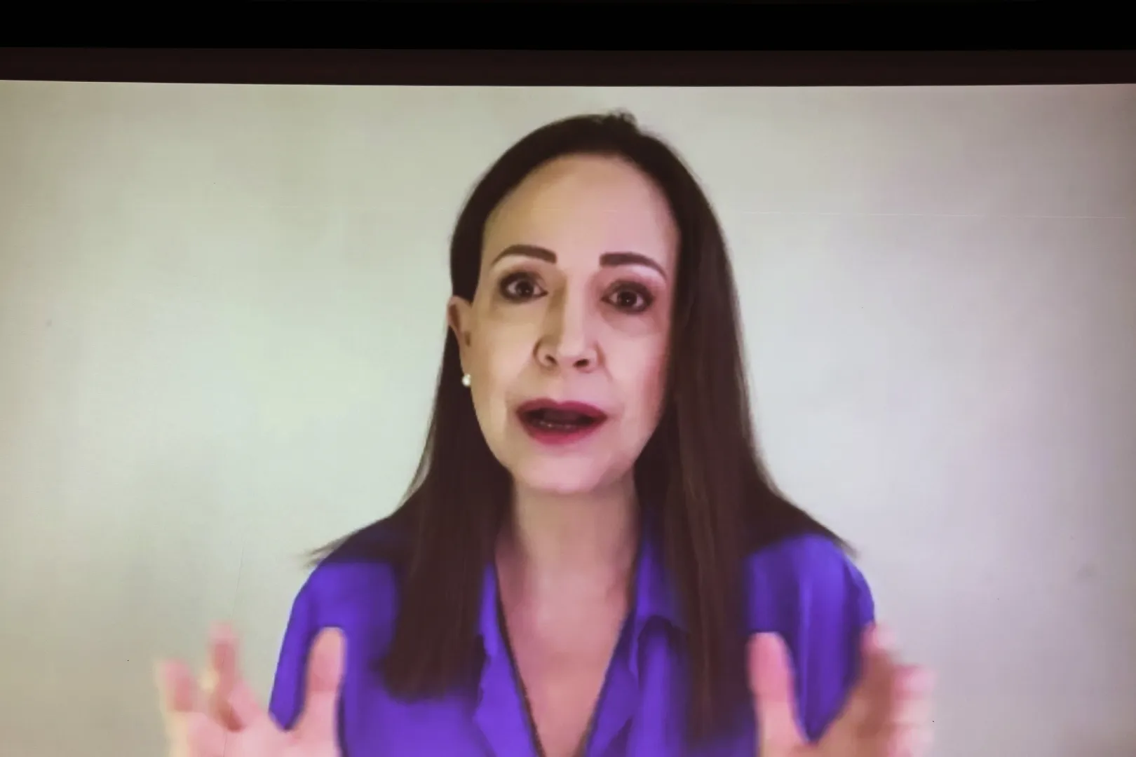 Maria Corina Machado, fot. PAP/EPA/EFE/JAVIER LIZON