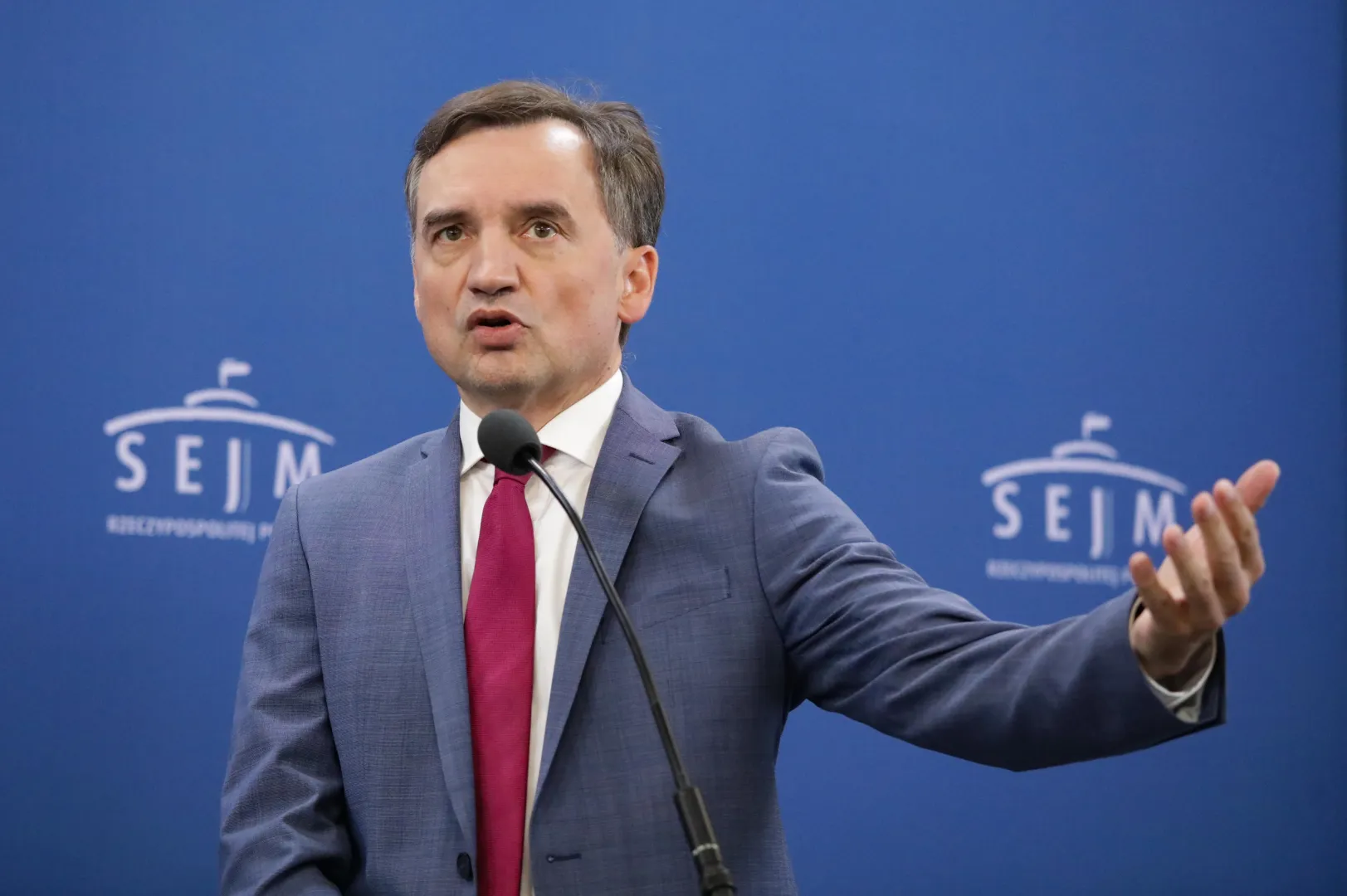 Zbigniew Ziobro. Fot. PAP/Tomasz Gzell