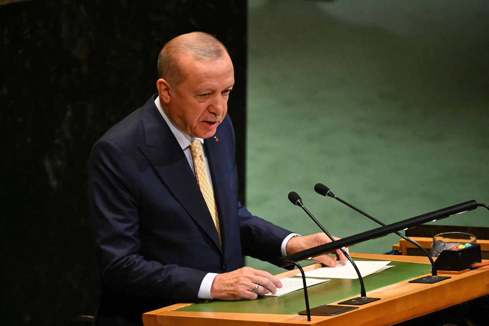 Recep Tayyip Erdogan, fot. PAP/EPA/AAP/LUKAS COCH