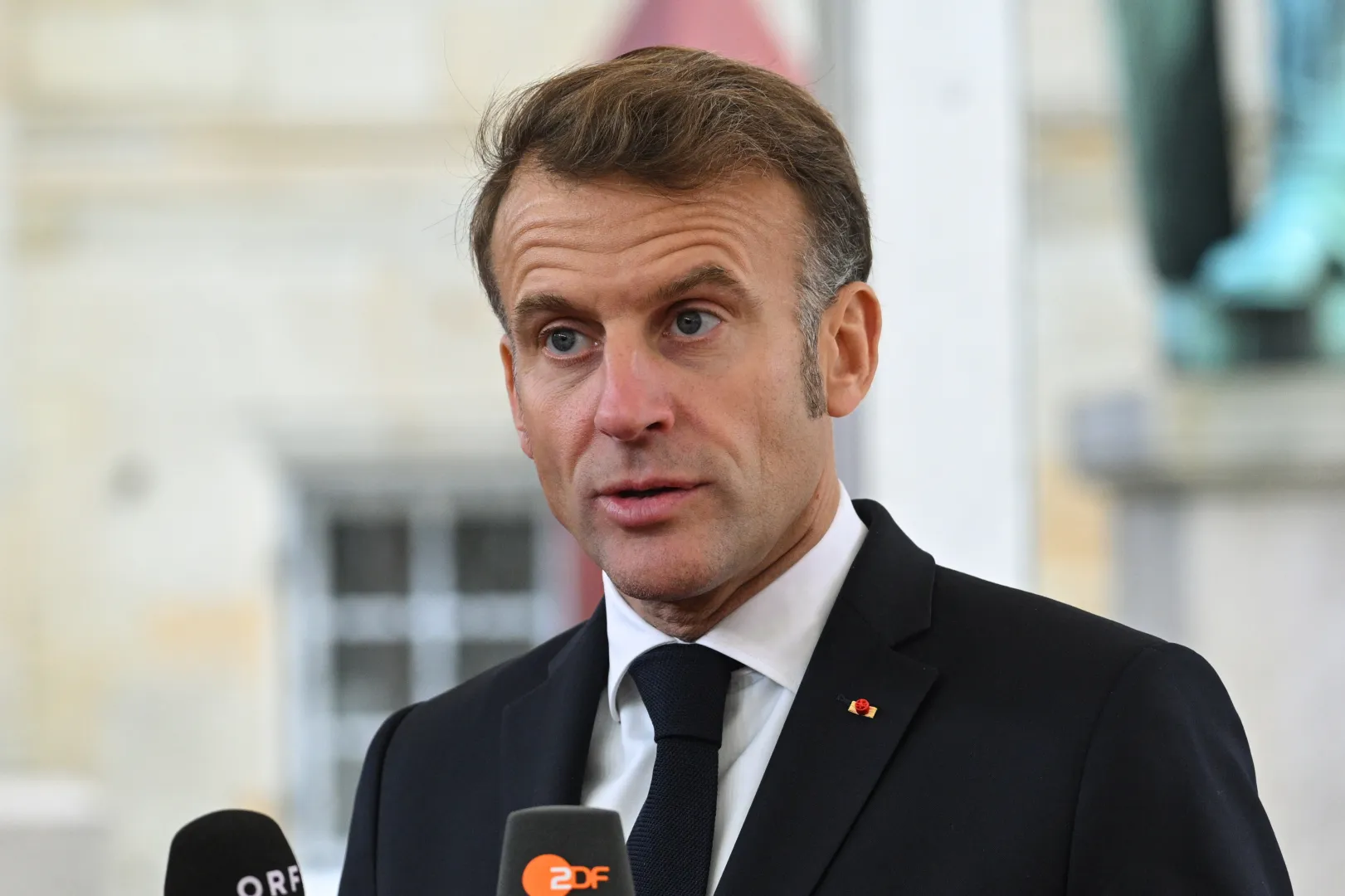 Emmanuel Macron. Fot. PAP/Radek Pietruszka