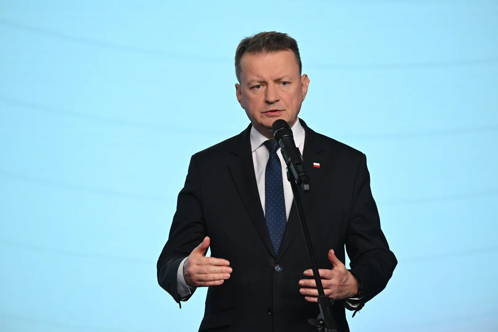 Mariusz Błaszczak. Fot. PAP/Radek Pietruszka