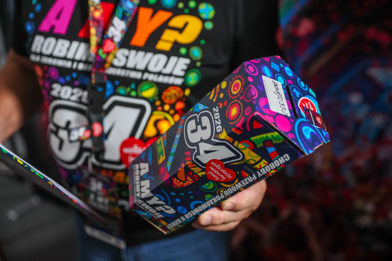 Puszka 34. Finału WOŚP. Fot. PAP/Leszek Szymański